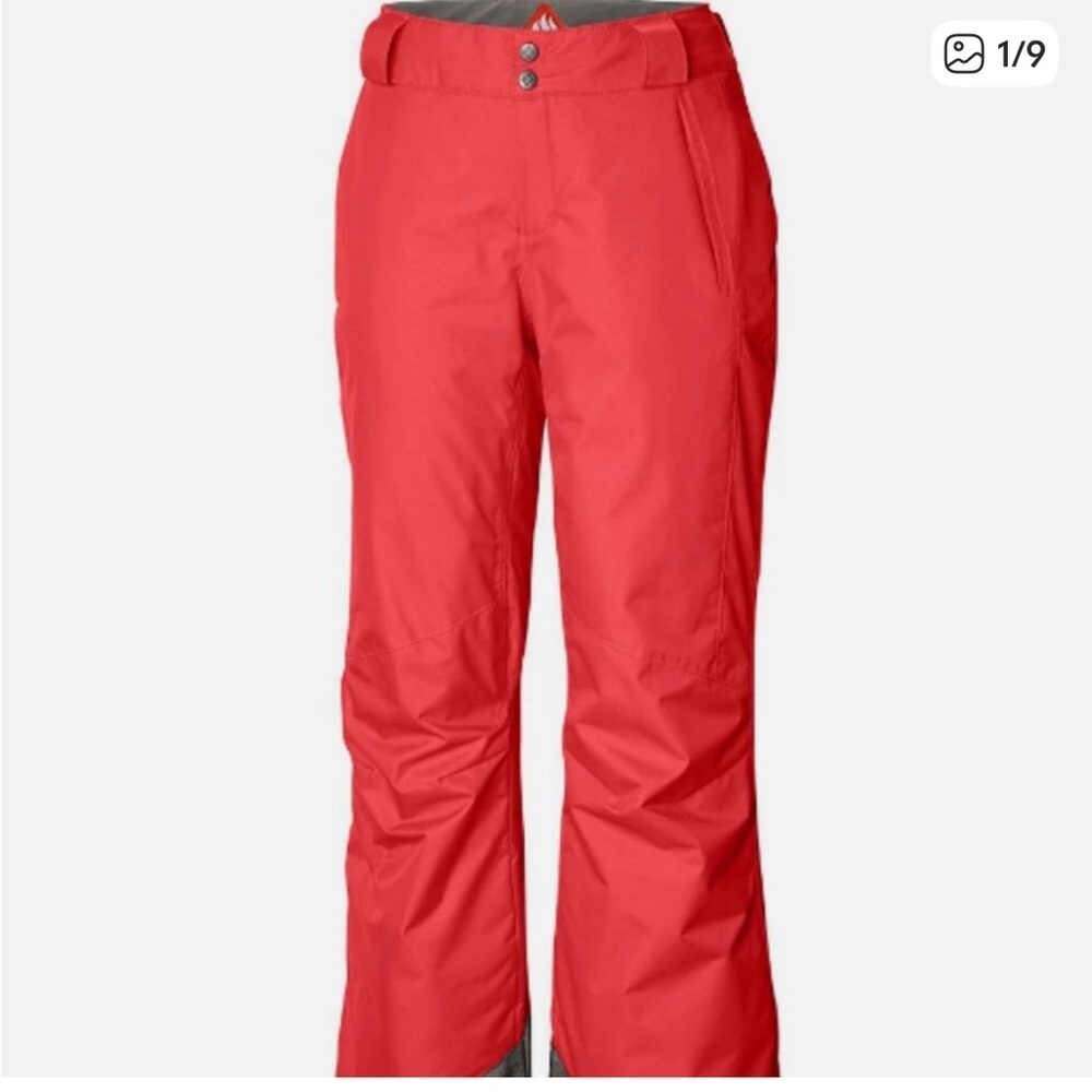 Columbia hot pink womens snow ski Bugaboo pants omnitech XS NWT